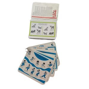 Vintage 70s Highlights Educational Flash Cards